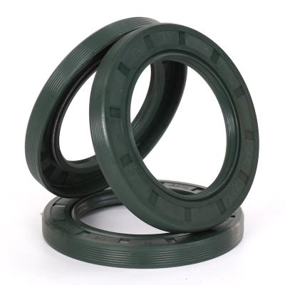 China Oil resistance factory direct sales, green TG thread three lip seal, NBR rubber material for sale