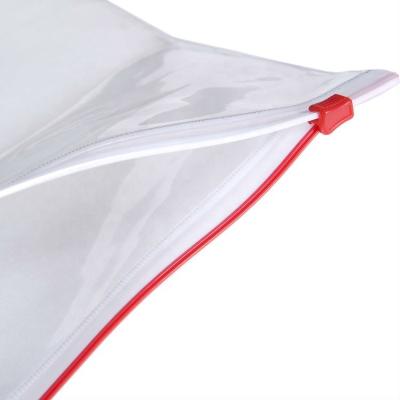 China Recyclable Resealable Transparent Custom Polybag Packaging Clear PE Plastic Bags For Apparel / Garment Tote Bag for sale