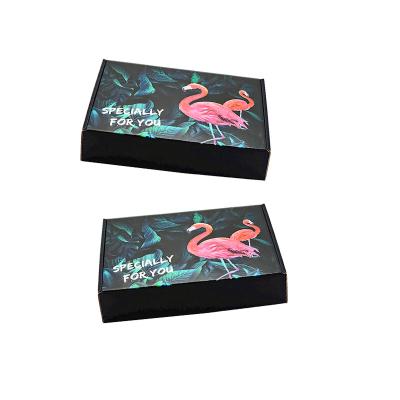 China Hot Sale Recyclable Flamingo Paper Boxes Folding Transport Aircraft Packaging Corrugated Cardboard Boxes for sale