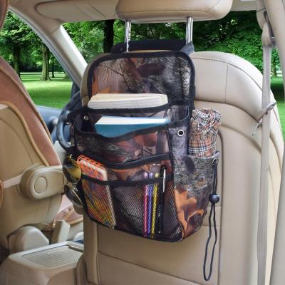 China Multifunctional Portable Cheap Sports Kids Hanging Oxford Car Organizer Backseat Storage Bag for sale