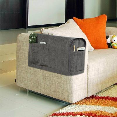 China Wholesale CLASSIC Custom Design Solid Color Couch Sofa Cover Chair Armrest Organizer for sale