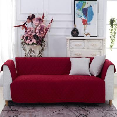 China Modern Household Decoration Furniture Protector 2 Seater Sofa Cushion Cover Slipcover for sale