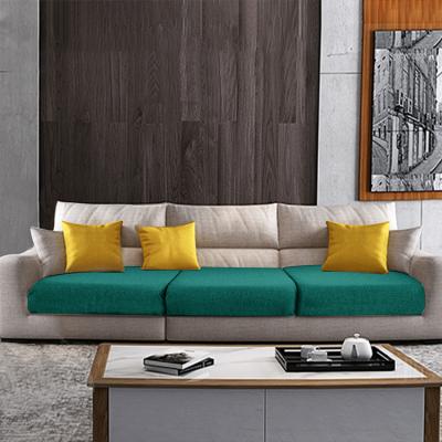 China Turquoise Modern Luxury 3 Seat Leisure Protector Furniture China Sofa Slipcover Canvas Cover For Home Hotel for sale