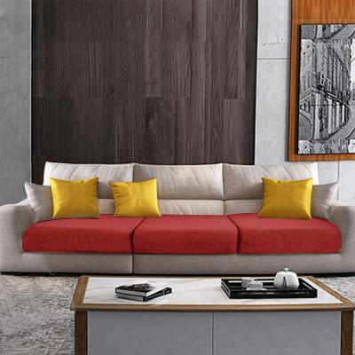 China 3 Seat Modern Home Decorative Red Washable Couch Cover Slipcover Sofa Stretch for sale