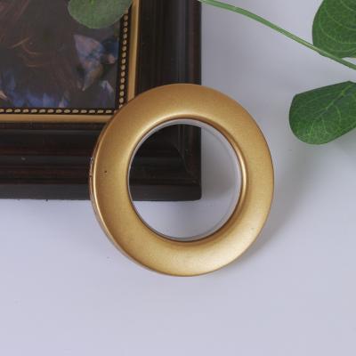 China Modern Ready Made Curtain Blind Roman Plastic Eyelet Rings Decoration Curtain Accessories Shape Shower Curtain Rings for sale