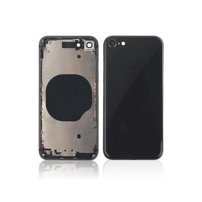 China Replacement Metal+Glass Full Back Housing For iPhone 8 Battery Cover With Middle View for sale