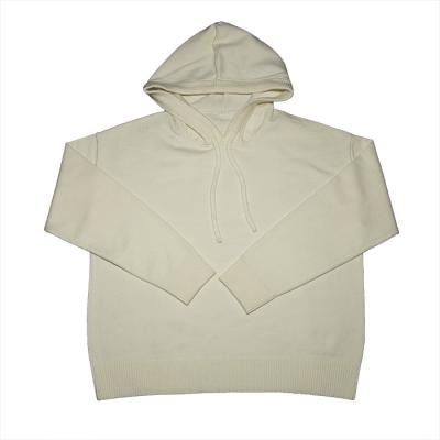 China 2021 Anti-wrinkle newcomers fashion use custom made pure white women hooded sweater for sale