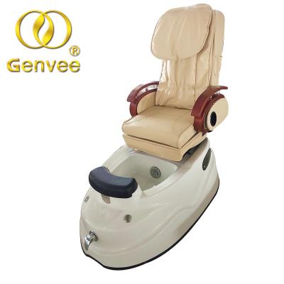 China Flexible Pedicure Chair With Manicure Table For Salon Furniture for sale