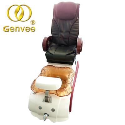 China Flexible Pedicure Chair With Manicure Table For Salon Furniture for sale