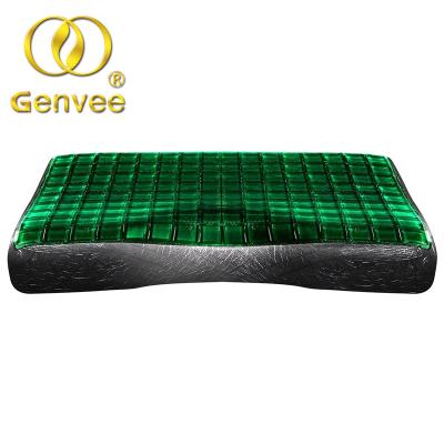 China Anti-Static Gel Layer Memory Foam Pillow for sale