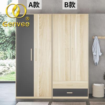 China Modern Design Two Doors Foldable Wardrobe Cabinet for sale