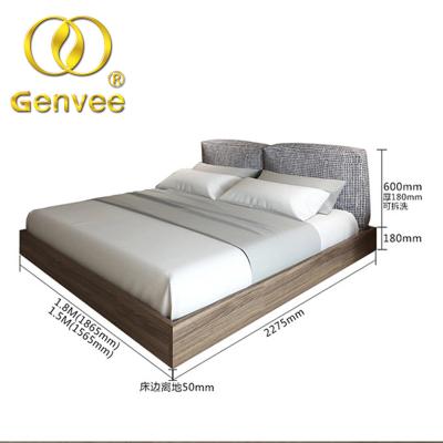 China Water Proof MDF Modern Design Bed With Storage For Bedroom Furniture For Sale for sale