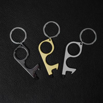 China High Protective Custom Non-Touch Logo Key Chain With Touch Screen Function for sale