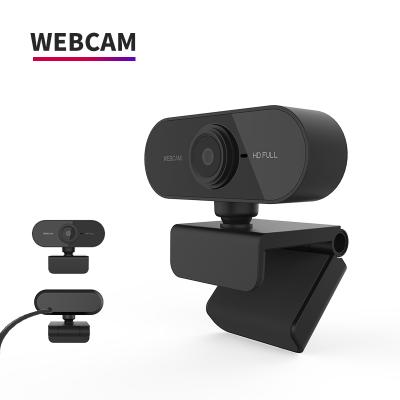 China Plastic Webcam with Microphone for 1080P HD USB Webcam Live Streaming Laptop PC Computer Desktop Web Camera for sale