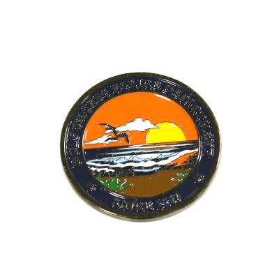 China China Newest Unique Ceramic Challenge Coin Military Challenge Coins for sale