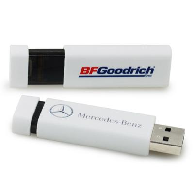 China Colorful Plastic USB Drive 8G 16gb 32gb USB 3.0 Push-Pull Flash Memory Stick With Customized Logo for sale