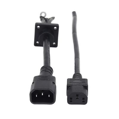 China Industrial IEC C13 plug and IEC C14 plug power cord for sale