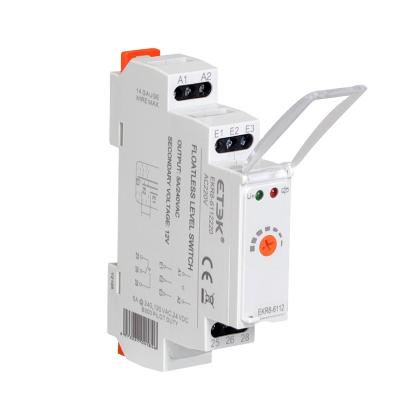 China SPDT ETEK EKR8-6112220 relay switch type 1 button output 12V level voltage working 220V for sale