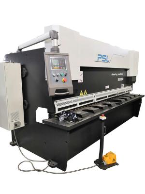 Chine Machine de cisaillement de la commande numérique par ordinateur QC11K-10x3200 3200 millimètres coupant la machine industrielle de guillotine en métal à vendre