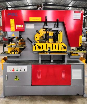 China 250 Ton Ironworker Hydraulic Press Hydraulic Durchschlag und Schermaschine Q35Y-50 zu verkaufen