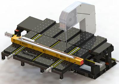 Chine La bande métallique verticale ultra-rapide de commande numérique par ordinateur a vu le plat et la barre en aluminium sciants de machine à vendre