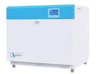 China Da câmara UV do teste de envelhecimento do Desktop temperatura automática controlada com tela táctil à venda