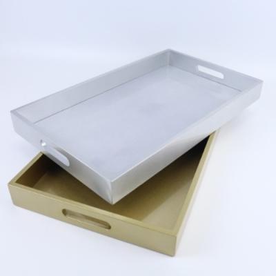 China Rustic Square Render Tray With Classic Serving Ottoman Europe Appetizers Tea Cocktails Sweettray for sale