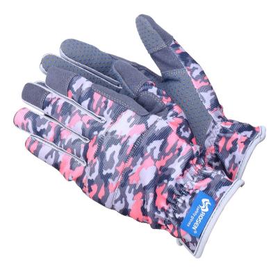 China Rose Pruning Protection Gear Microfiber Mechanic Light Duty Double-Stitched Custom PVC Dotted Palm Screen Touch Work Gardening Gloves For Women for sale