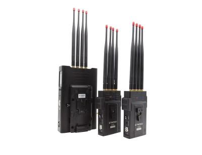 China Professional Transmit ST VIDEO STW5002 Wireless Transmission System with 2 Transmitters Sender to 1 Receiver and 700m Distance for sale