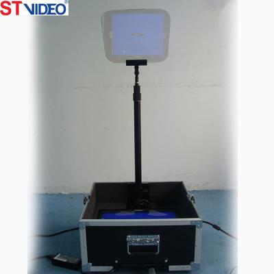 China Outdoor Report Interviewer Telepromter , Porta Telepromper Large Scale Speech Teleprompter ST Congress Active Video BYTC5500SP 1800nits for sale