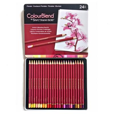 China Professional Oily Colorful Hand Drawn Drawing / Sketch Writing / Painting Pencils Painted Color Lead for sale