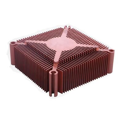 China Computer Cooling Anodized CPU Cooler For 1156 Pin Processor Heatsink for sale