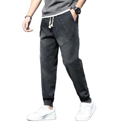 China European and American wholesale 2021 spring work big men's point breathable gaiters jeans new clothes loose men's pants for sale