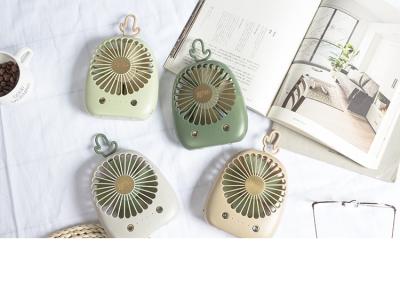 China Convenient Mini Desktop USB Rechargeable Handheld Cooling Fan for sale