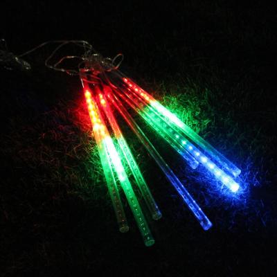 China Outdoor Garden Lawn Solar Variable Meteor Decoration Led Light for sale