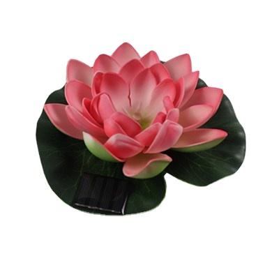 China Hot Sale Garden Lotus Decorated Solar Lawn Flower Light Solar Light for sale