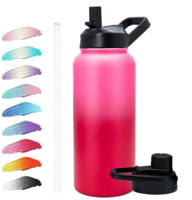 China Sustainable Amazing Items waterbottles Metal Wide Mouth Water Bottle Insulated Double Wall Stainless Steel Water Bottle for sale