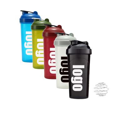 China Sustainable Wholesale Sports BPA FREE Accept Customized Logo PP material protein shaker bottle for sale