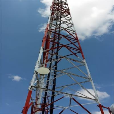 China 15 20 25 30 45 50 55 60 m meters self support antenna mast microwave Communication Towers For Sale for sale