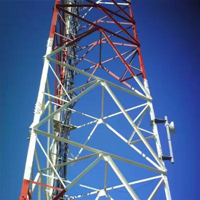 China Manufacturer Price Design 15 25 35 45 55 65 M Meters Hot Dipped Gsm Antenna Telecommunication Tower for sale