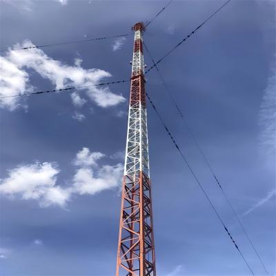 China Rádio 4g 5g Isp Comunicação de aço carbono Retalho de tipo Mast Tower Triangular à venda