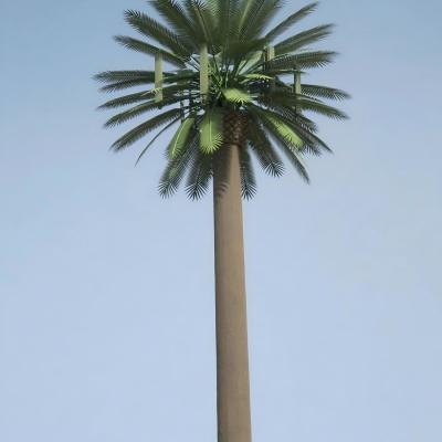 China 15 20 25 30 35 40 45M Hot Dip Galvanized Camouflaged Fake Tree Cell Phone Tower Bionic Cypress Monopole Towers for sale