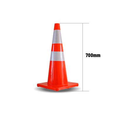 China Special Safety Protection Road Rubber Cones For Road Safety Traffic Warning Construction for sale