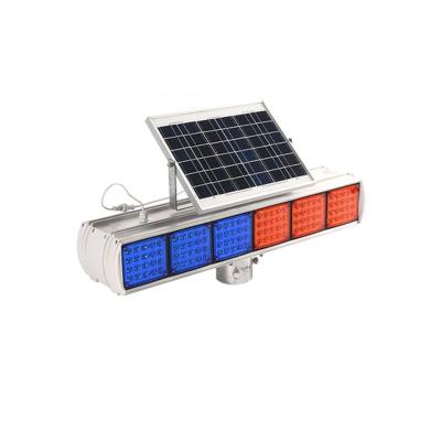 China Traffic Pavement Safety Road Traffic Warning Lamp Solar Led Flashing Flash Warning Light for sale