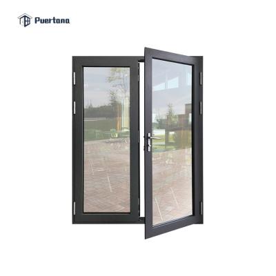 China Contemporary Shatterproof Interior Aluminum Bullet Proof Hinges Classroom Shed Office Door Window Glass Malaysia Price for sale