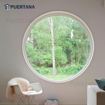 China Contemporary Aluminum Circular Window Aluminum Circle Round Window Fixed Frame Windows for sale