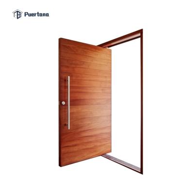 China Factory Produced Foshan Factory 360 Degree Pivot Wood Door System With Hinges for sale