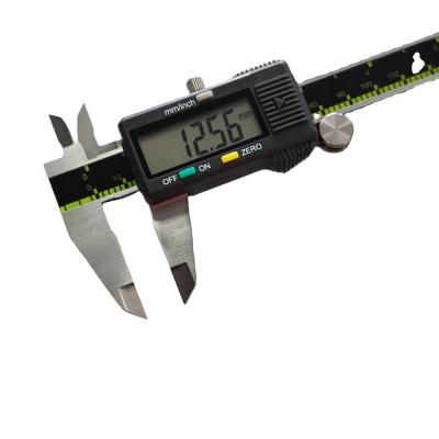 China Outside digital carbide tip /inside/depth/step gauge metal case vernier caliper 0-150mm measuring face for sale