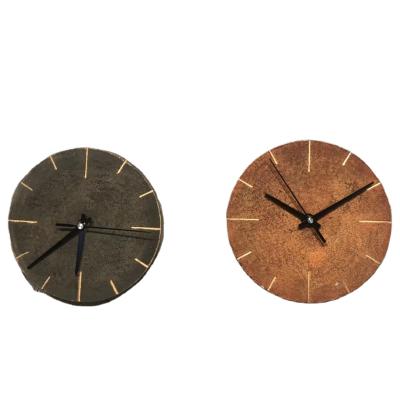 China Nordic Style Antique Design Home Clock Nordic Living Room Ornaments Hanging Clock for sale