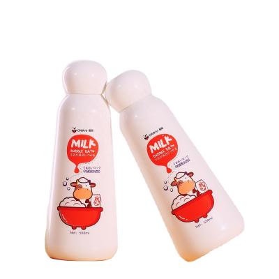 China Hot Sales Pet Sustainable Milk Bubble Bath Customized Pet Shampoo Worm Release Vitamins Pamper Mild Shampoo For SPA Moisturized Hair 500ML for sale